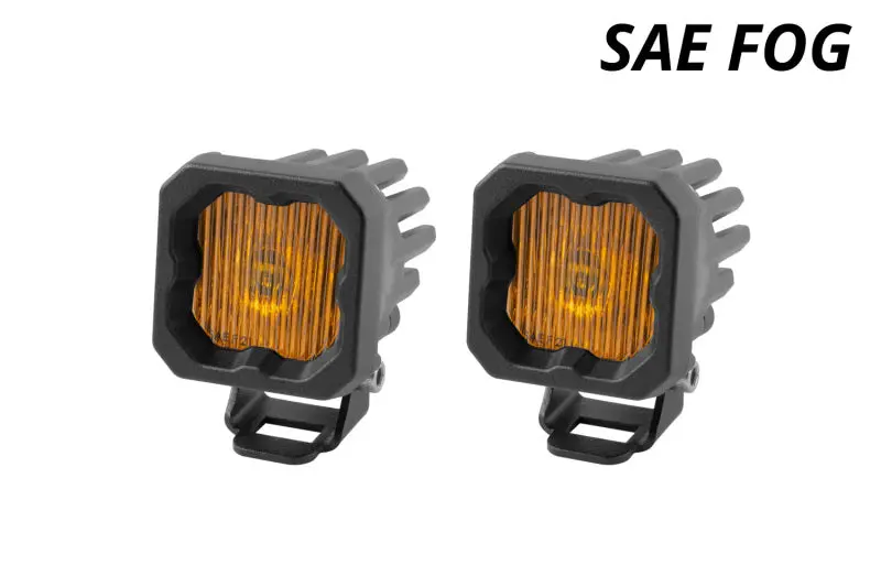 Diode Dynamics Stage Series C1 Led Pod - Yellow Sae Fog Standard Abl (Pair) 1