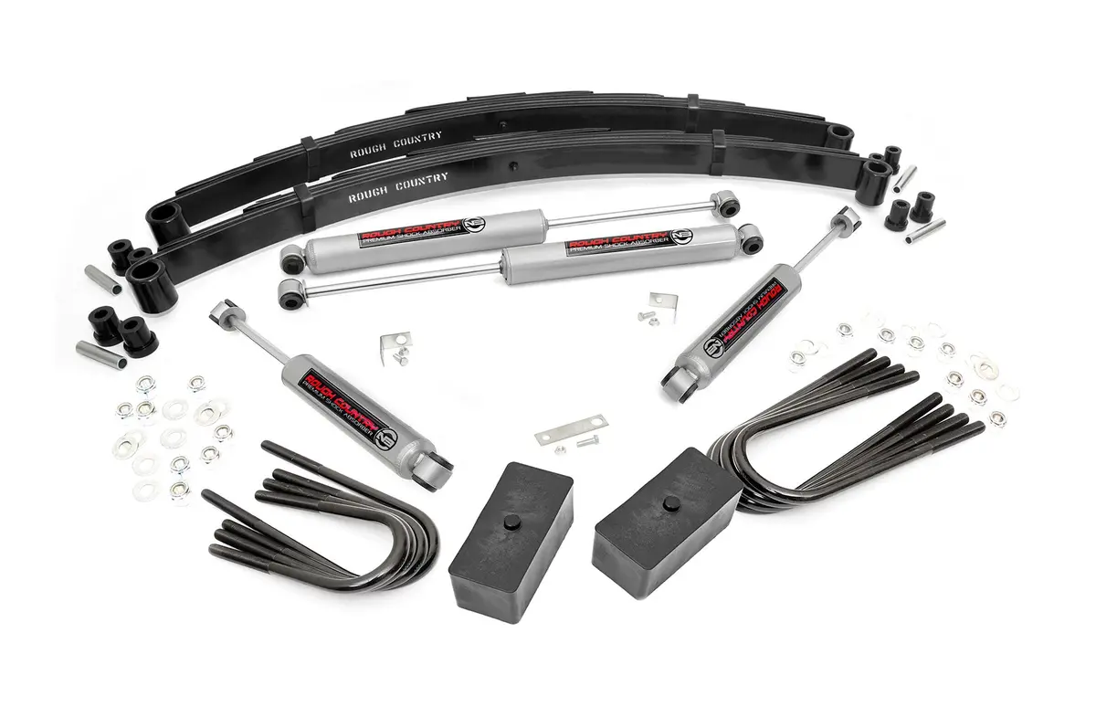 2 Inch Lift Kit - Rear Blocks - Chevy/Gmc 3/4-Ton Suburban/C25/K25 Truck (77-87) 1