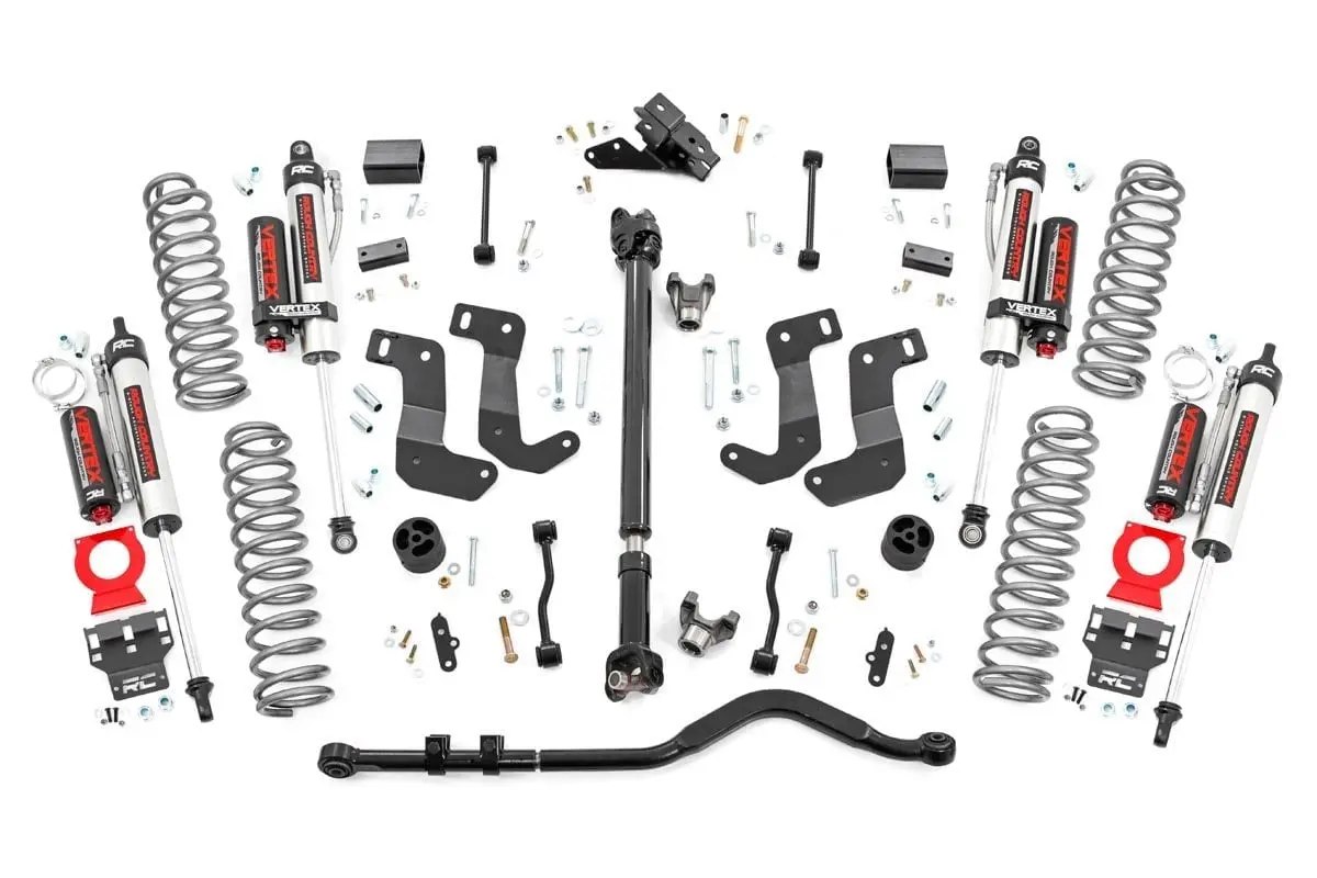 3.5 Inch Lift Kit - C/A Drop - Fr D/S - Vertex - Jeep Wrangler Unlimited (2024) 1