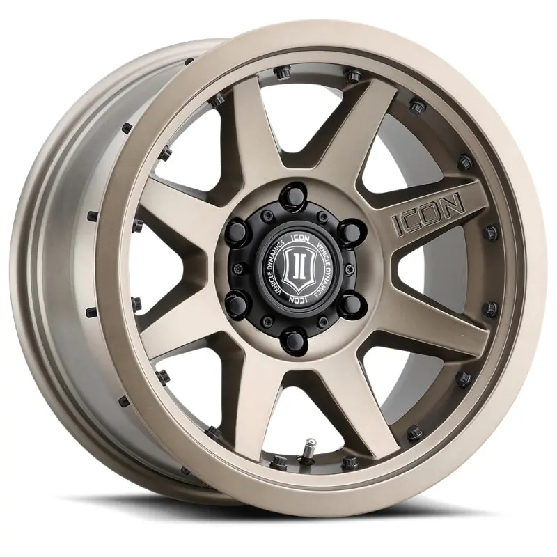 Icon Rebound Pro 17X8.5 5X4.5 0Mm Offset 4.75In Bs 71.5Mm Bore Bronze Wheel 1