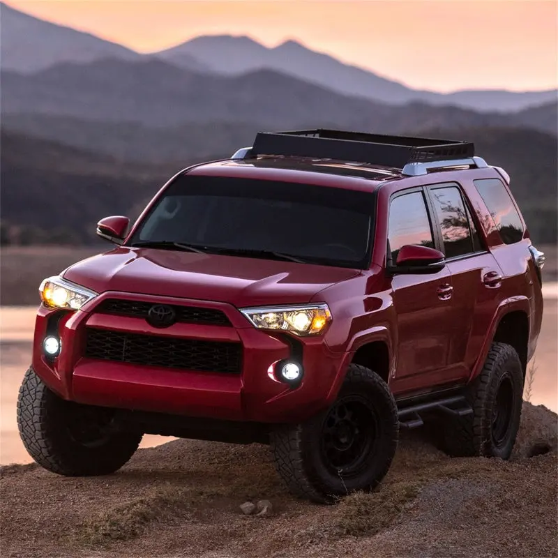 Rigid Industries 360-Series 4In Led Sae J583 Fog Light - 2014+ Toyota 4Runner/Tundra - Yellow (Pair) 2