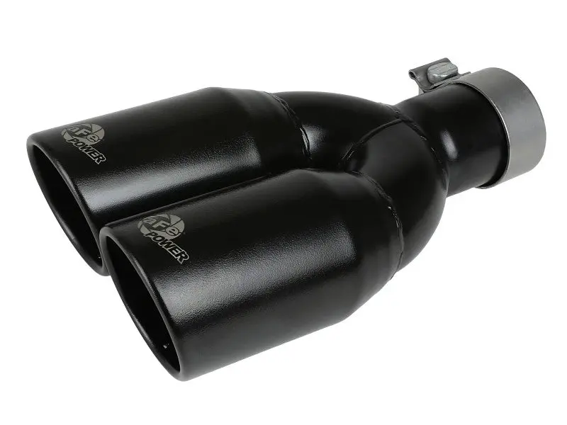 Afe Vulcan Series 3In-2-1/2In 304 Ss Cat-Back 2020 Jeep Gladiator (Jt) V6-3.6L W/ Black Tips 1