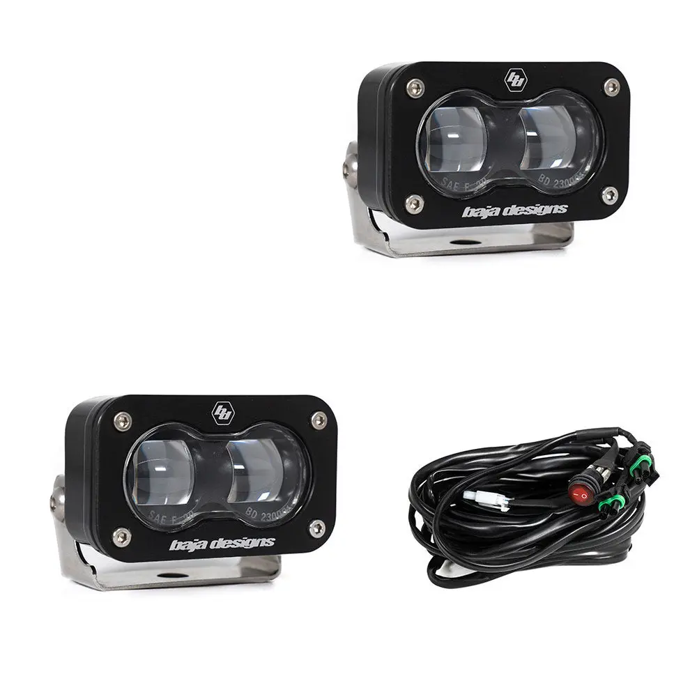 Baja Designs S2 Sae Led Auxiliary Light Pod (Pair) 1