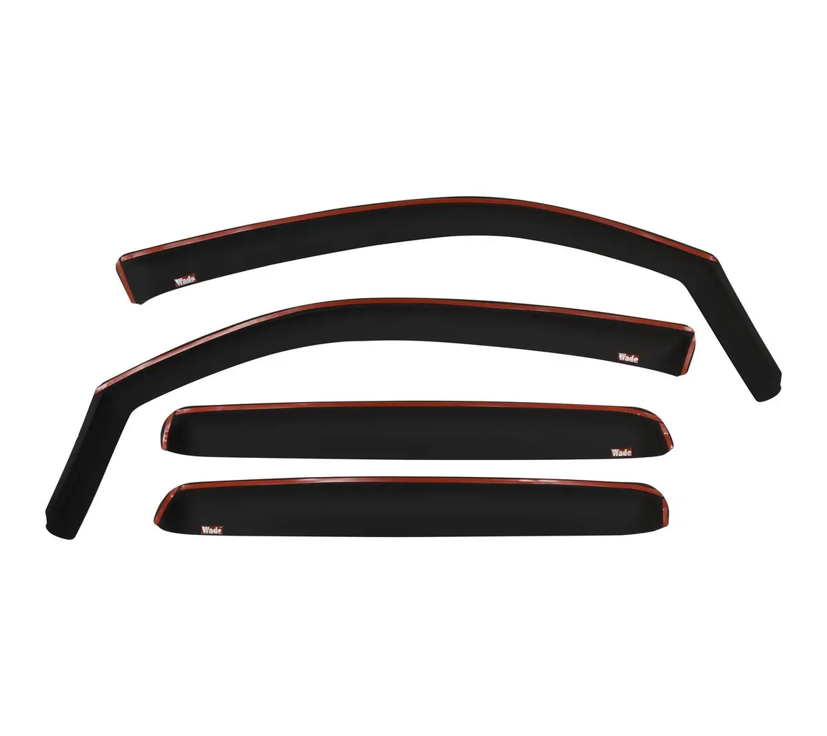 Westin 72-88933 Matte In-Channel Wind Deflector 4Pc 1