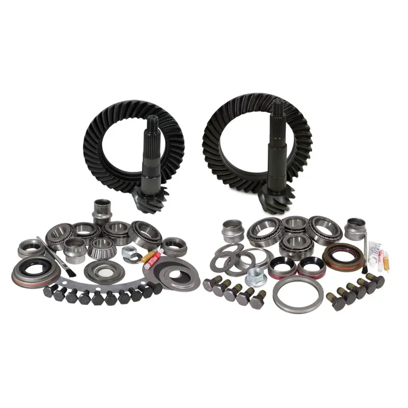 Yukon Gear Gear & Install Kit Package For Jeep Tj W/ Dana 30 Front/Model 35 Rear In A 4.56 Ratio 1