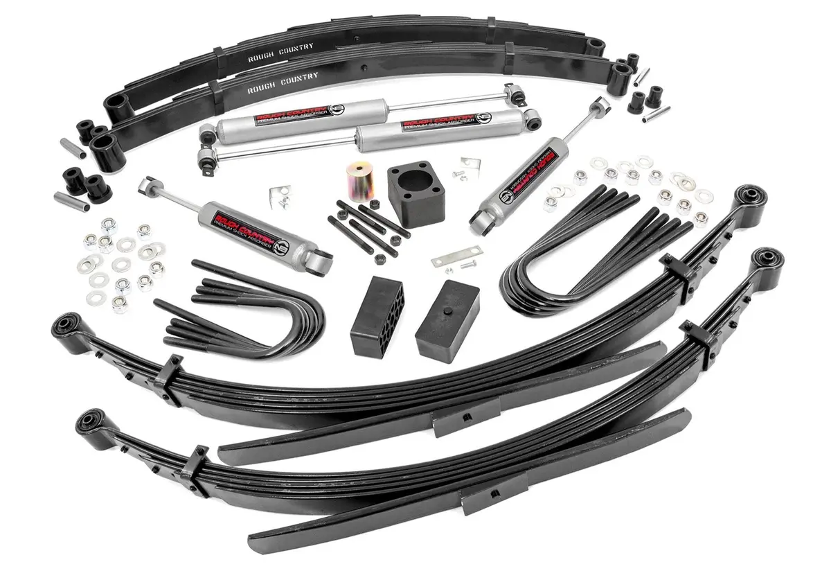 6 Inch Lift Kit - Rear Springs - Chevy C30/K30 Truck (77-87)/C3500/K3500 Truck (88-91) 1