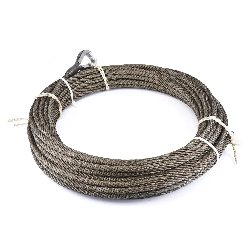 Warn 77453 Wire Rope Assembly 5/8 Inch Diameter X 140 Foot Length 1