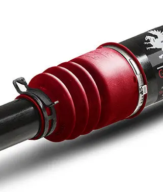 Drag Link No Dril Top Mount W/ Griffin Red Bellow Yeti Xd For 07-18 Wrangler Jk 2