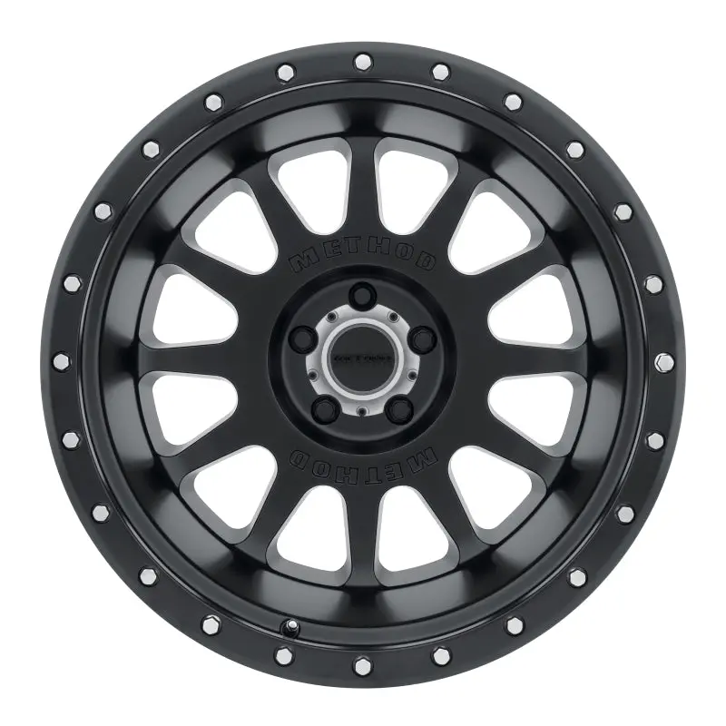Method Mr605 Nv 20X10 -24Mm Offset 5X5 71.5Mm Cb Matte Black Wheel 1