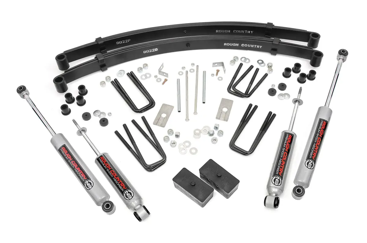 3 Inch Lift Kit - Rear Blocks - Toyota Truck 4Wd (1984-1985) 1