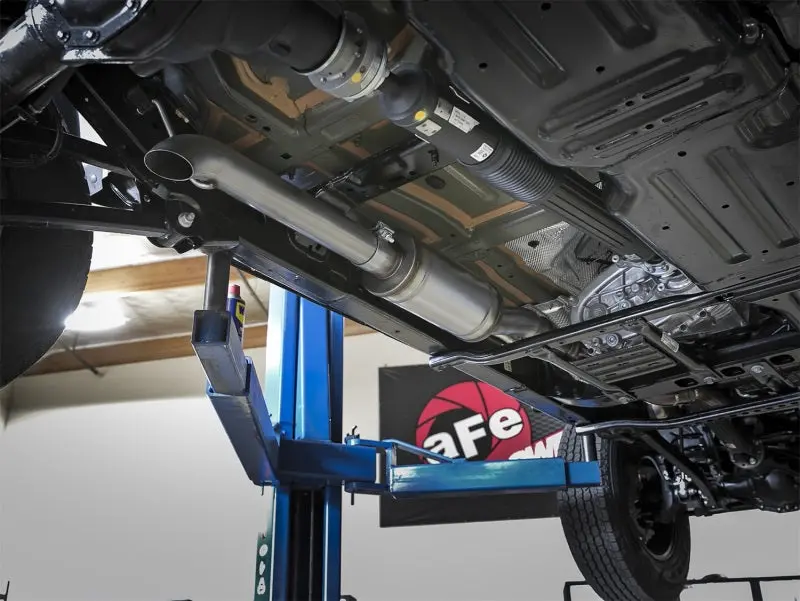 Afe Rock Duster 3In 409 Ss Cat-Back Turn-Down Exhaust 2018+ Jeep Wrangler (Jl) V6 3.6L 1