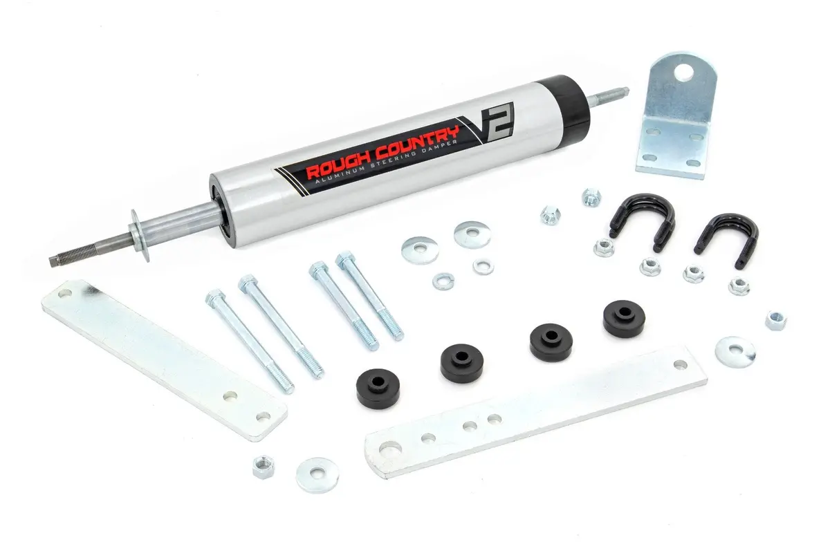 Rough Country 8734270 V2 Steering Stabilizer 1