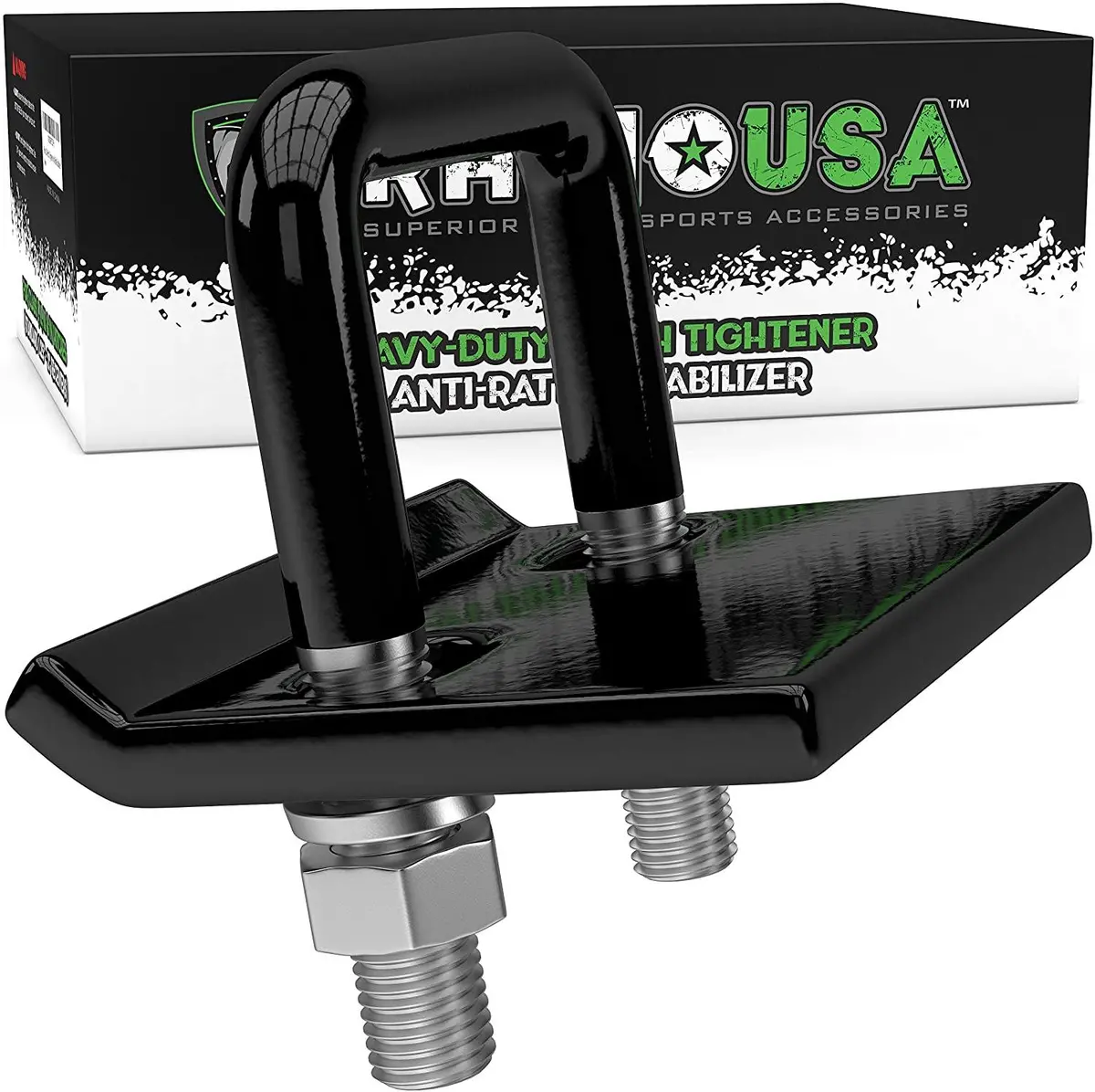 Rhino Usa Hitch Tightener Anti-Rattle Clamp For 2.5" Receiver 1