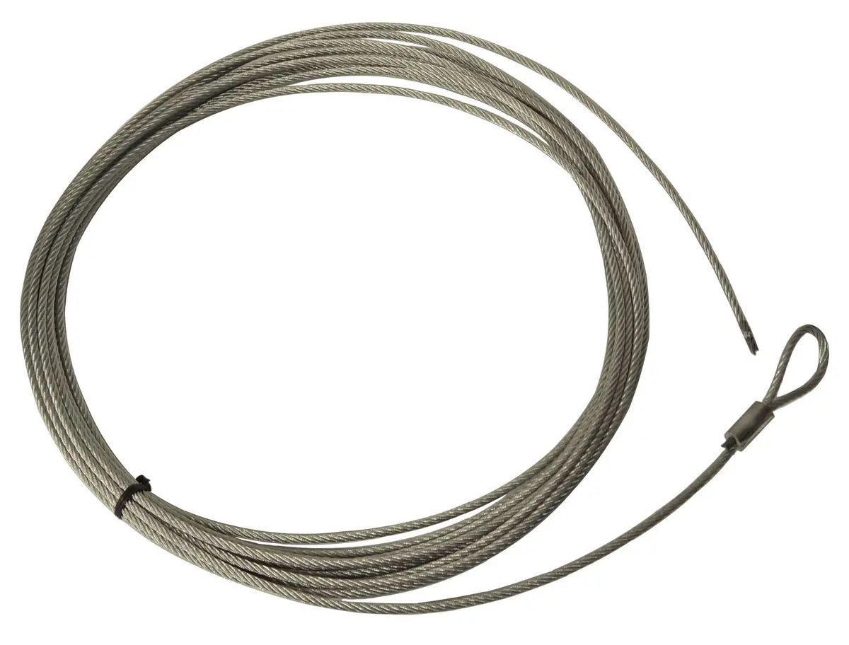 Warn 82654 Wire Rope Assembly 3/16 Inch Diameter X 43 Foot Length 1