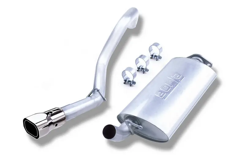 Borla 00-06 Jeep Wrangler Sport/Se/X/Rubicon Sahara 2.5L/4Cyl 4.0L/6Cyl Ss Catback Exhaust 1