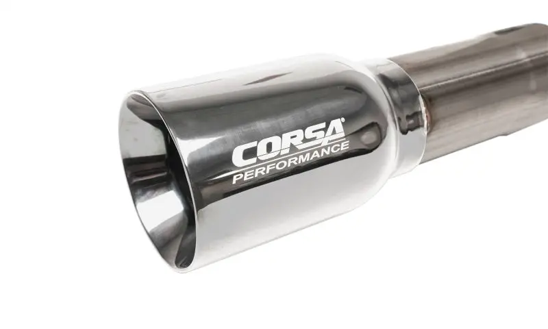 Corsa 18-21 Jeep Wrangler Jlu 3.6L 2.75In Sport Cat-Back Exhaust W/ American Flag Tip 2