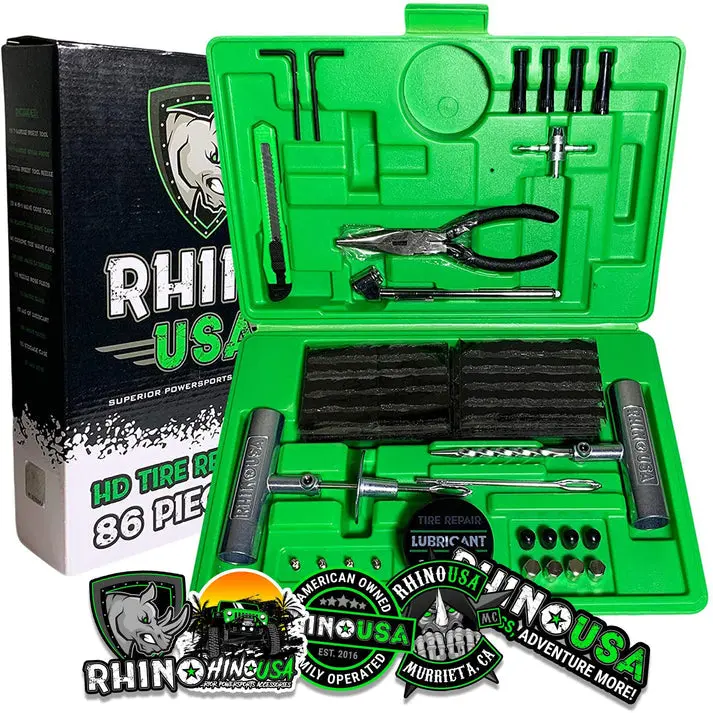 Rhino Usa Tire Repair Plug Kit, 86 Pieces 1