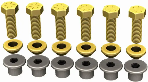 Tj/Yj Transfer Case Skid Hardware Repair Kit 1
