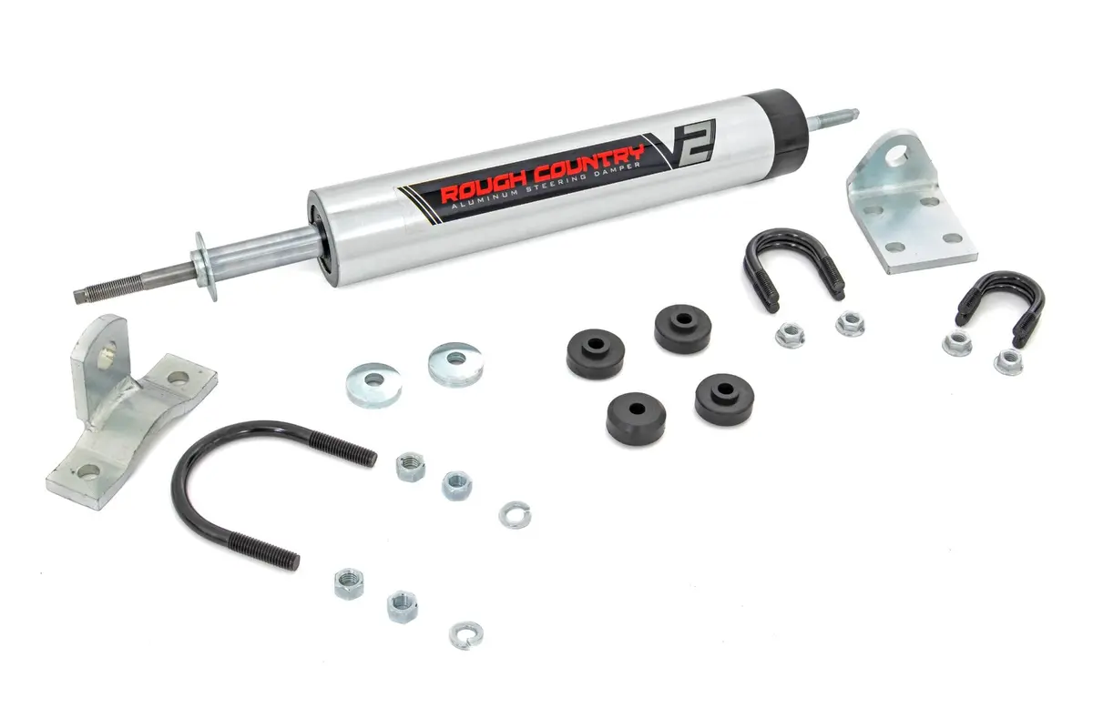 Rough Country 8734570 V2 Steering Stabilizer 1