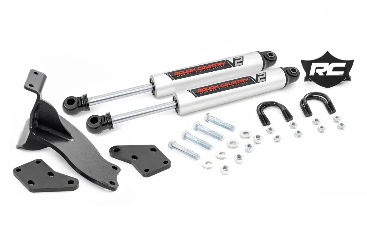 Rough Country 8749470 V2 Steering Stabilizer 1