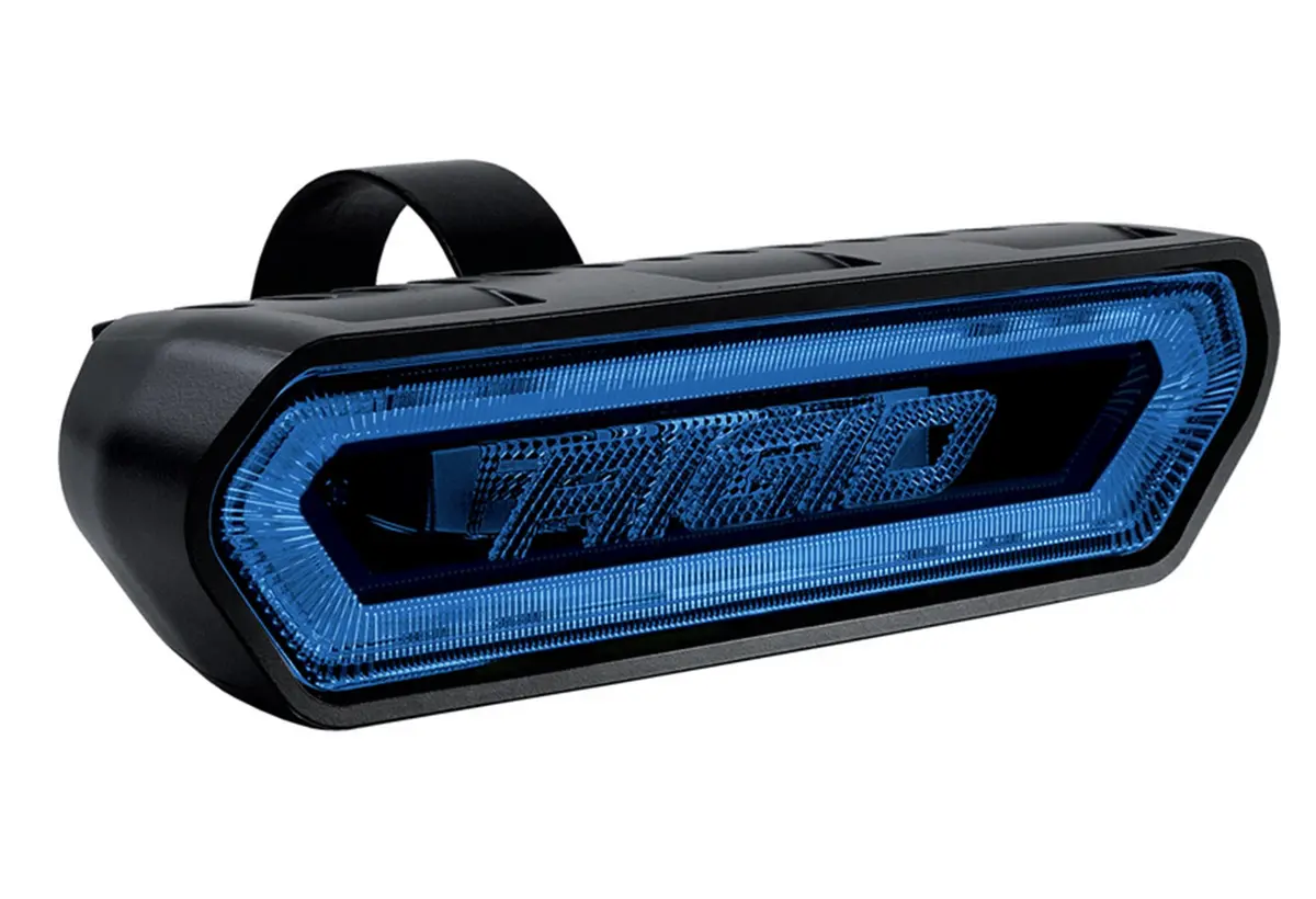 Rigid Chase, Rear Facing 5 Mode Led Light, Blue Halo, Black Housing 1