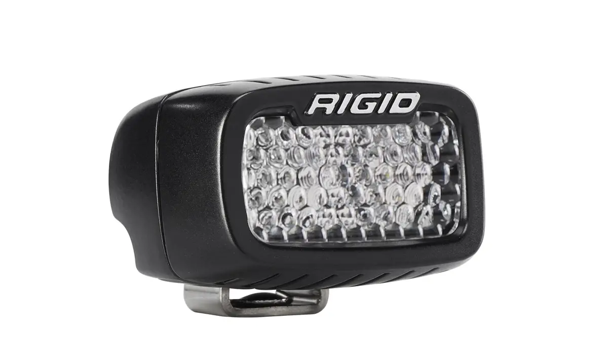 Rigid Industries 902513 Sr-M Series Pro, Flood Diffused, Surface Mount, Black Housing, Single 1