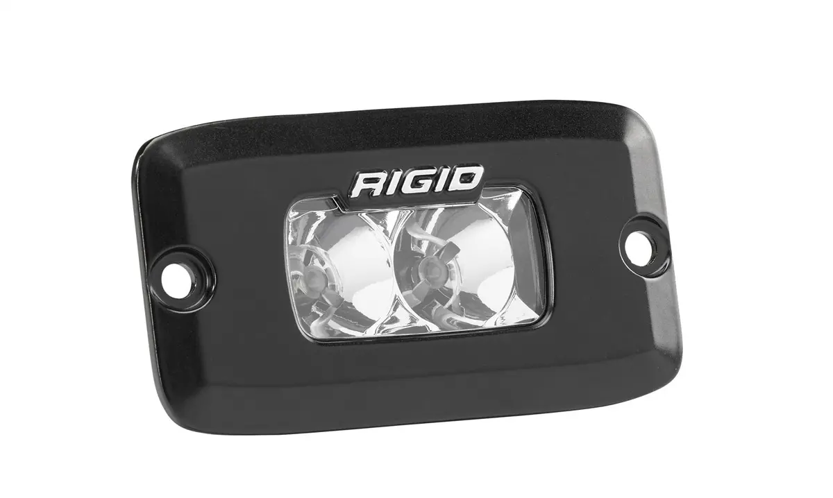 Rigid Industries 922113 Sr-M Series Pro, Flood Optic, Flush Mount, Black Housing, Single 1