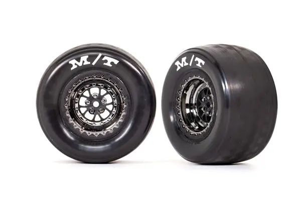 Drag Slash Rear Pre-Mounted Tires & Weld (2) 1