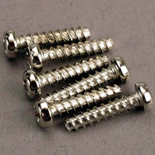 Traxxas 2677 Roundhead Self-Tapping Screws - 3X14mm (6) 1