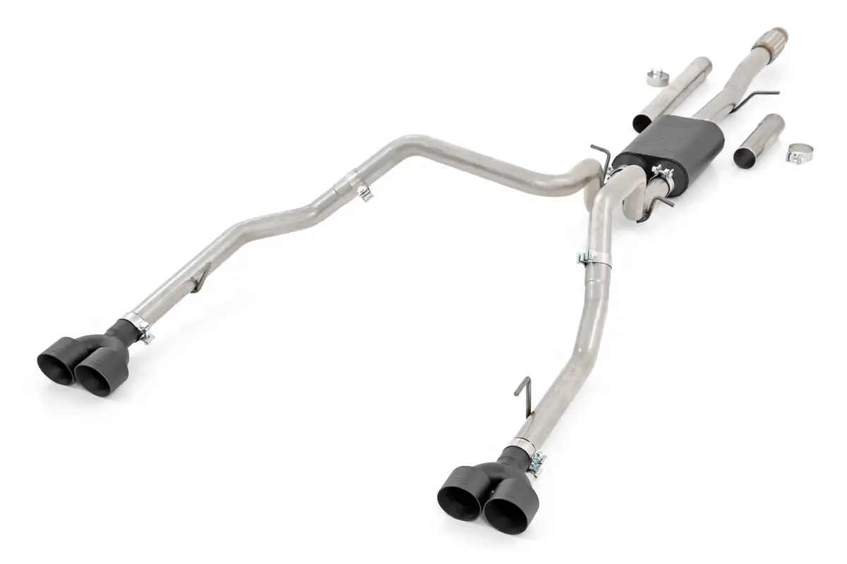 Performance Exhaust - Stainless - Crew/Dbl - Rr Exit - Chevy/Gmc 1500 (19-24) 1