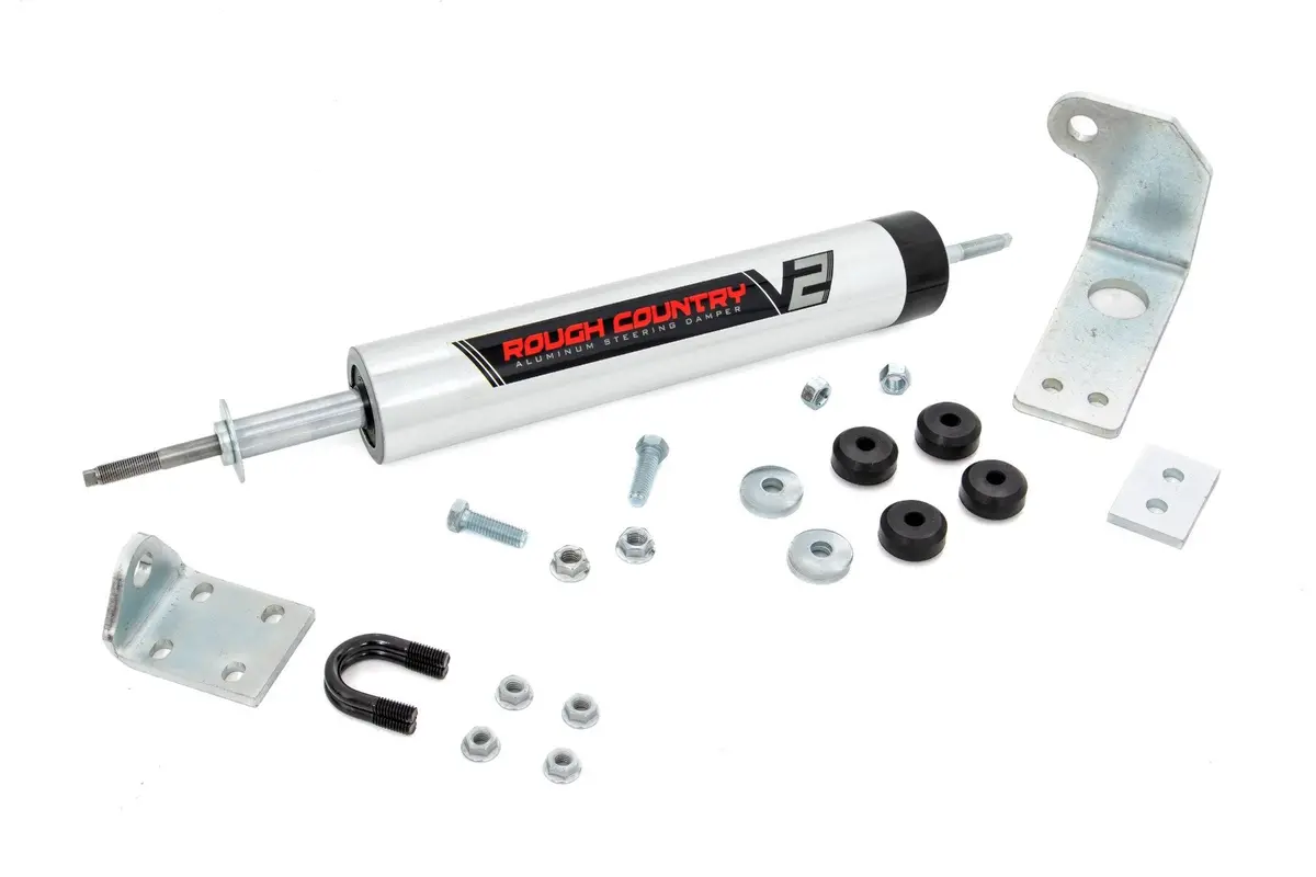Rough Country 8734370 V2 Steering Stabilizer 1