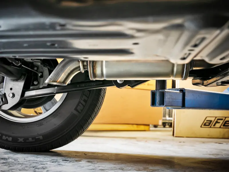 Afe Rock Basher 2.5In 409Ss Cat-Back Exhaust System 18-21 Jeep Wrangler (Jl) V6 3.6L 1