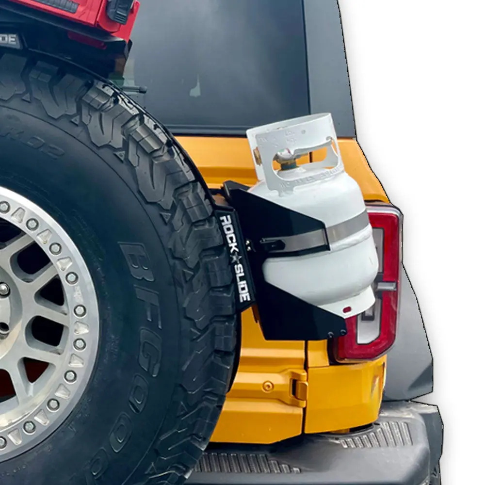Propane Tank Holder Rock Slide Engineering 1
