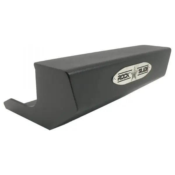 Receiver Hitch Step Slider Black Steel Powdercoat Rock Slide Engineering 1