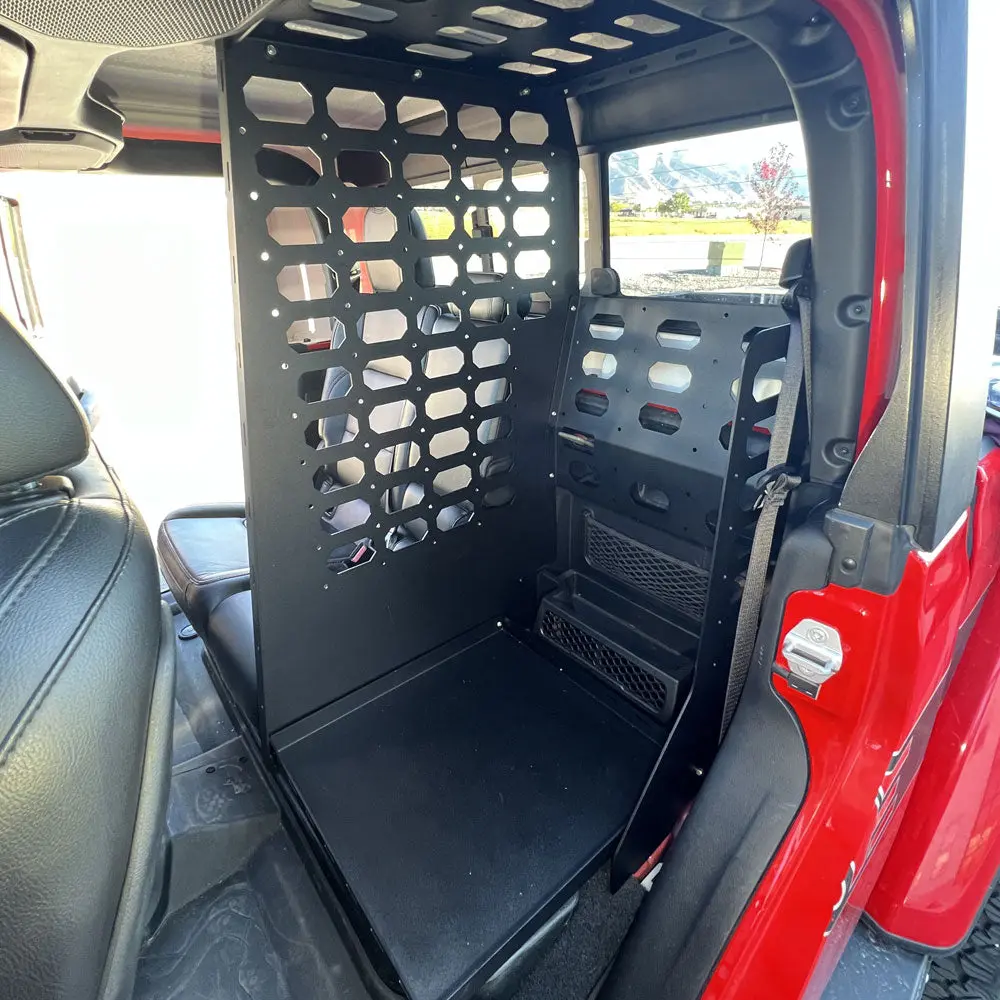 Rear Seat Cargo Rack 2020-2023 Jeep Jt Gladiator Rock Slide Engineering 1