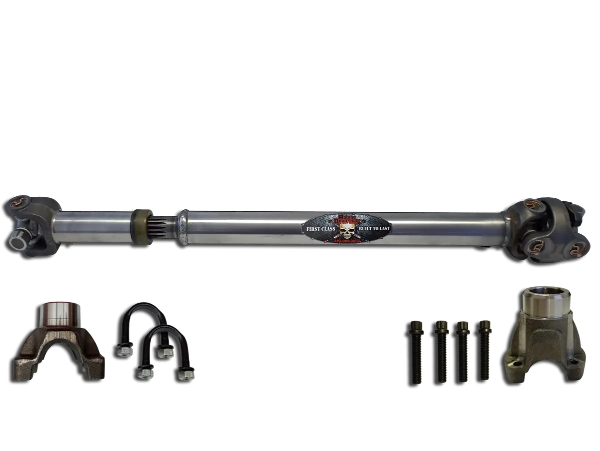 Jk Front 1310 Solid Cv Driveshaft With Pinion Yoke 2 Or 4 Door 1