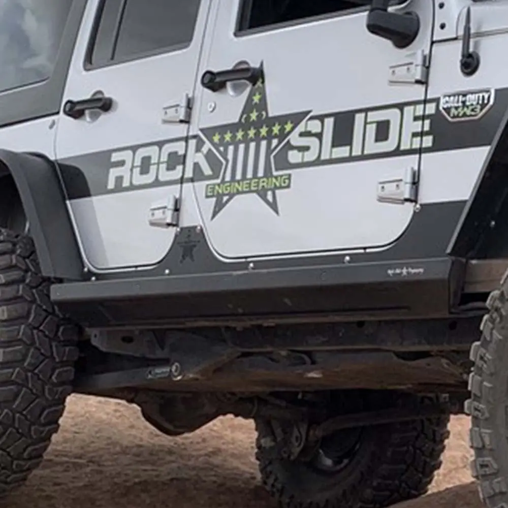 Jk 4 Door Step Slider Rocker Guards Rock Slide Engineering 1