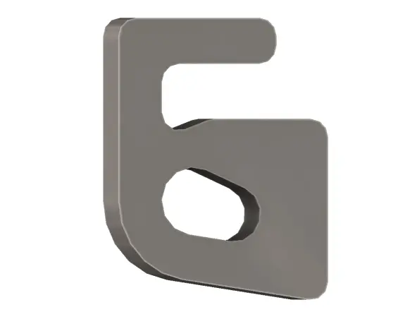 Weld On Recovery Hook. 1