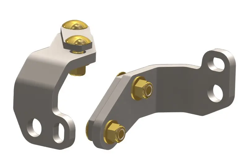 Tj/Lj Rear Frame Tie In Bracket Set 1