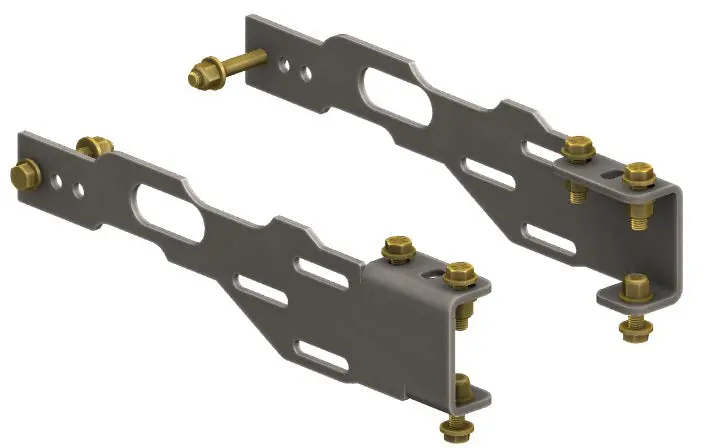 Jeep Xj Tj/Yj Bumper Adapter Brackets 1