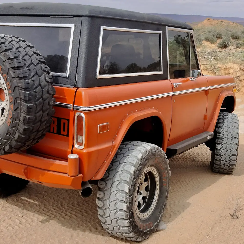 Ford Bronco 1St Generation Step Sliders Drivers Side Sub Part Rock Slide Engineering 1