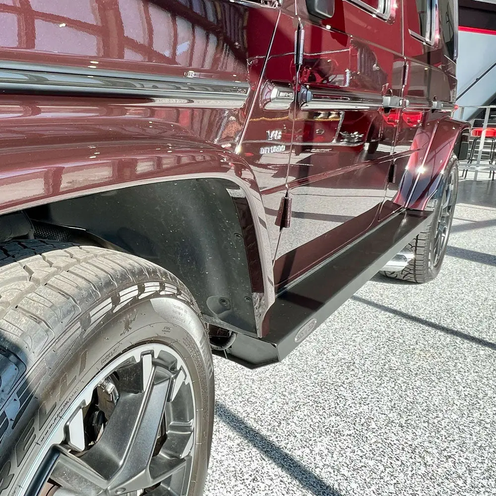 Mercedes-Benz G-Wagen Step Sliders Drivers Side Rock Slide Engineering 1