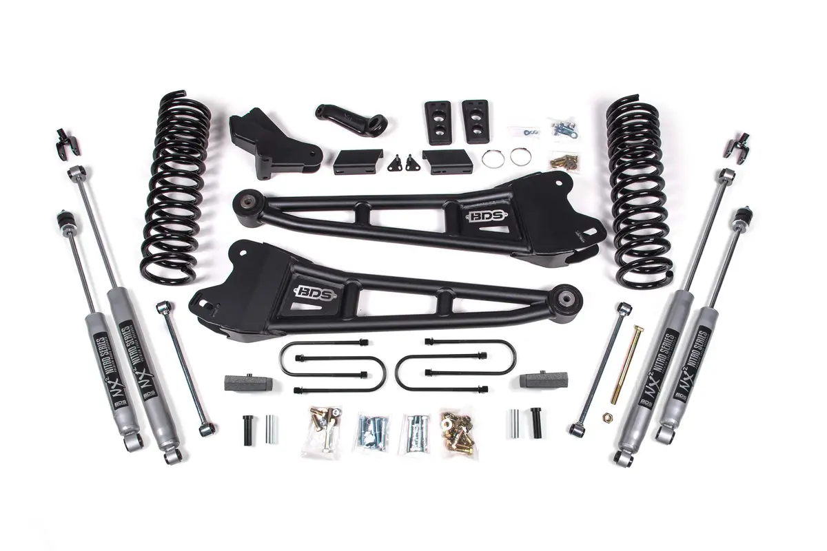 4 Inch Lift Kit W/ Radius Arm | Ram 3500 (13-18) 4Wd | Diesel 2