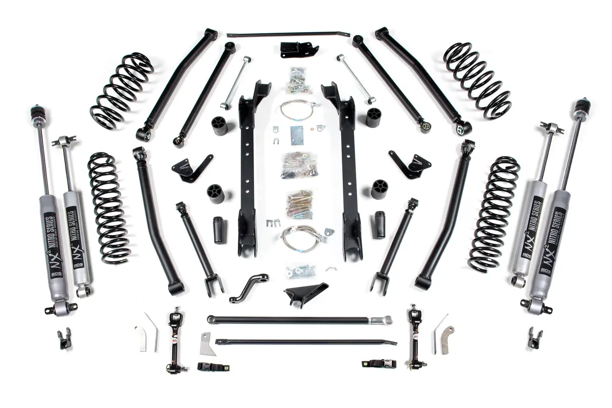 6.5 Inch Long Arm Lift Kit | Jeep Wrangler Tj And Tj Rubicon | 1997-2006 1