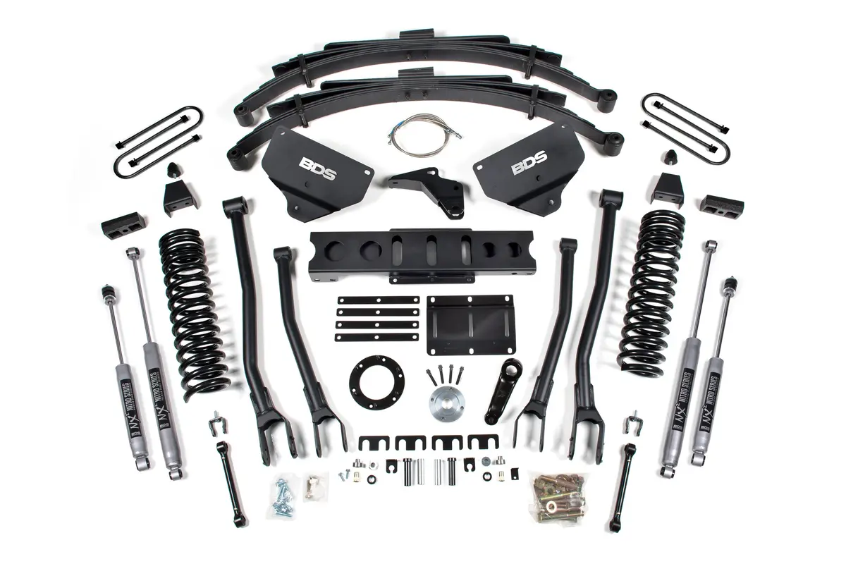 8 Inch Lift Kit W/ 4-Link | Ram 3500 (13-18) 4Wd | Diesel 3