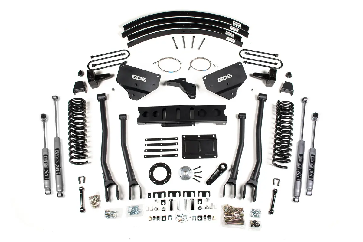 8 Inch Lift Kit W/ 4-Link | Ram 3500 (13-18) 4Wd | Diesel 5