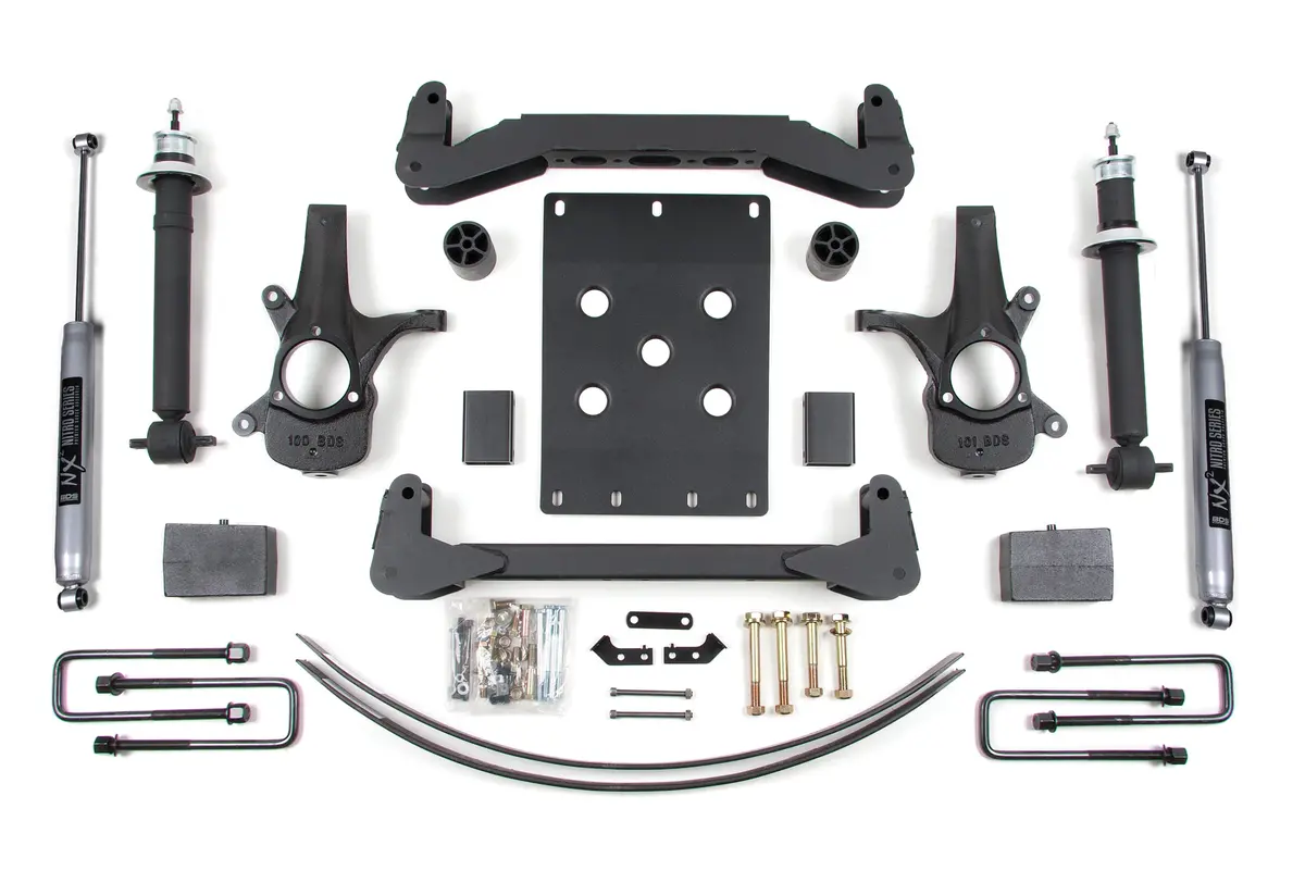 6 Inch Lift Kit | Chevy Silverado Or Gmc Sierra 1500 (07-13) 2Wd 2