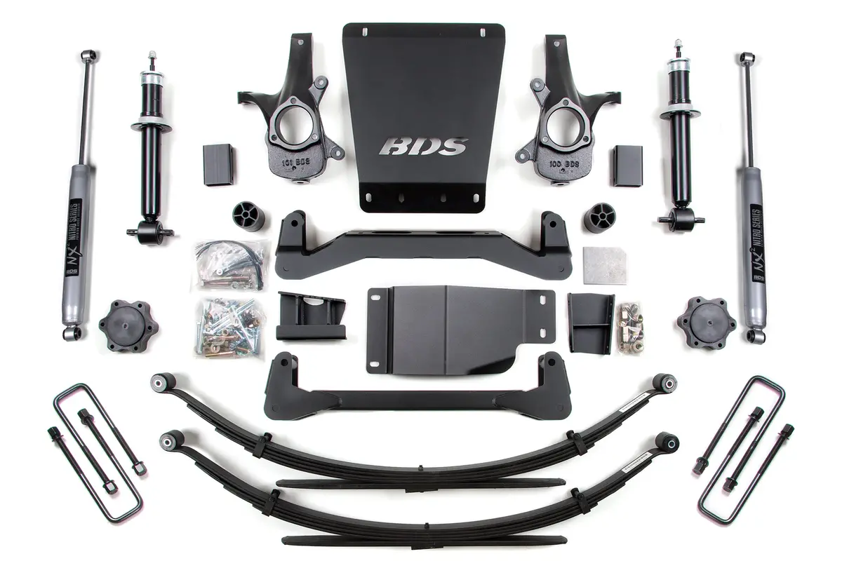 6-Inch Suspension Lift Kit Compatible with 2007–2013 Chevrolet Silverado 1500 & GMC Sierra 1500 4WD - Image 3