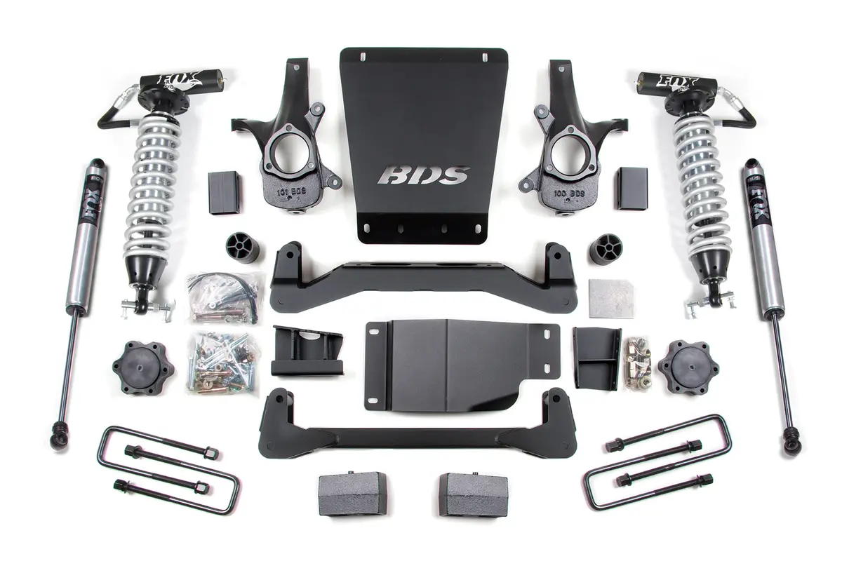 4 Inch Lift Kit | Fox 2.5 Coil-Over | Chevy Silverado Or Gmc Sierra 1500 (07-13) 4Wd 1
