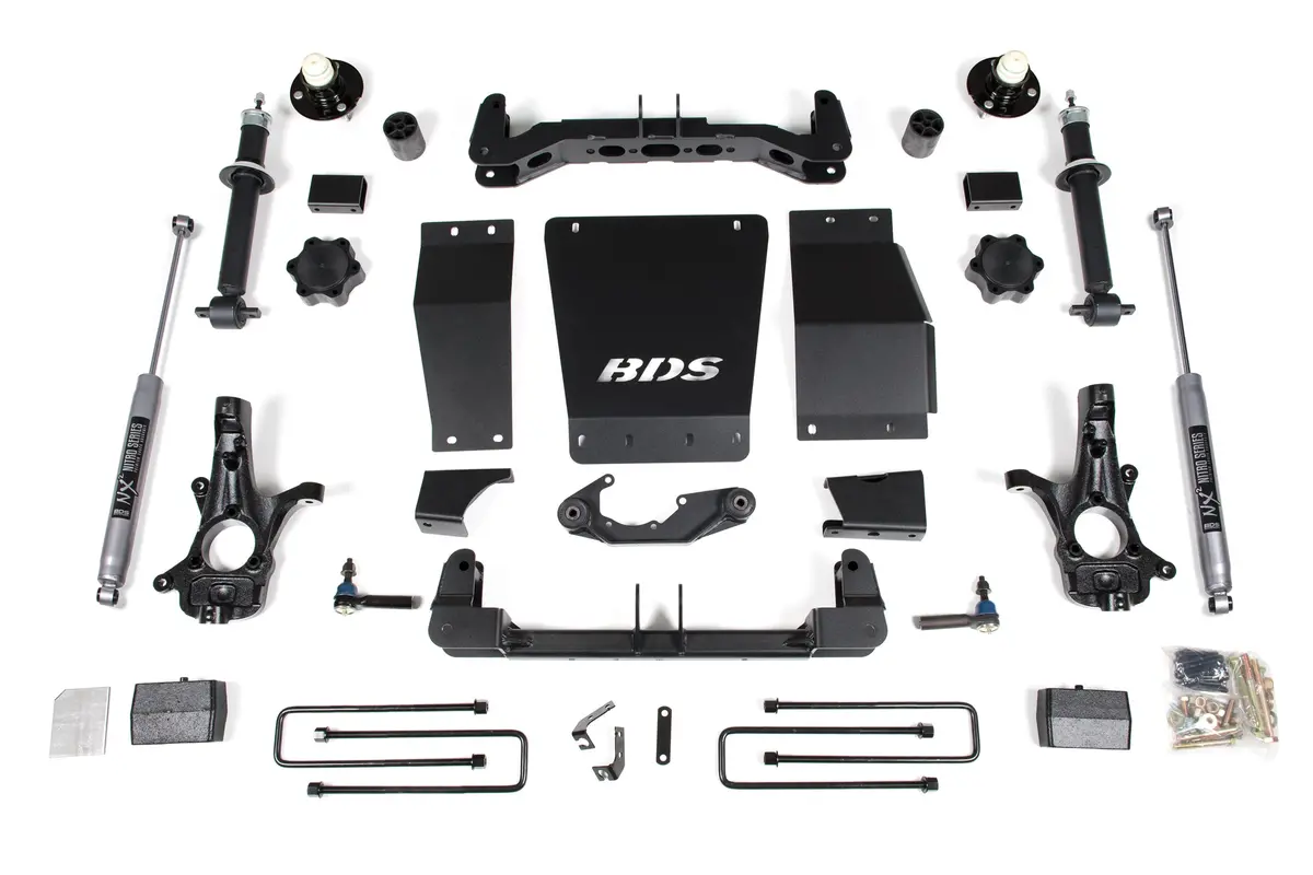 4 Inch Lift Kit | Chevy Silverado Or Gmc Sierra 1500 (14-18) 4Wd 2